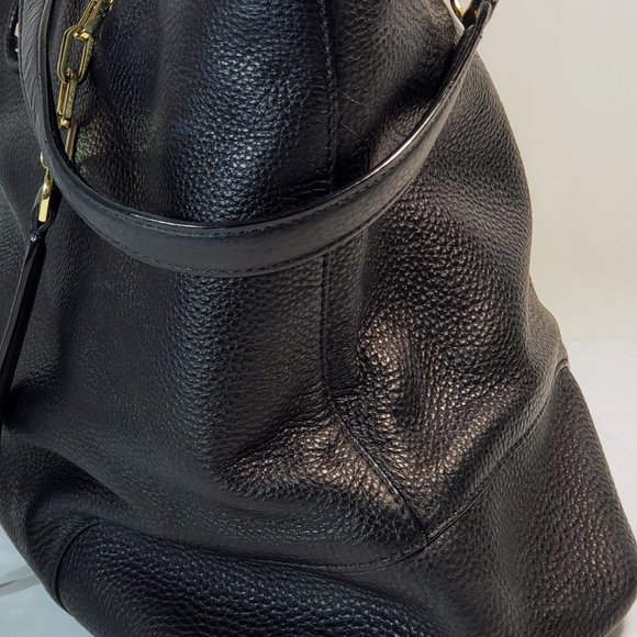 Tory Burch - Whipstitch Logo Tote, leather, excellent condition - Picture 3 of 14